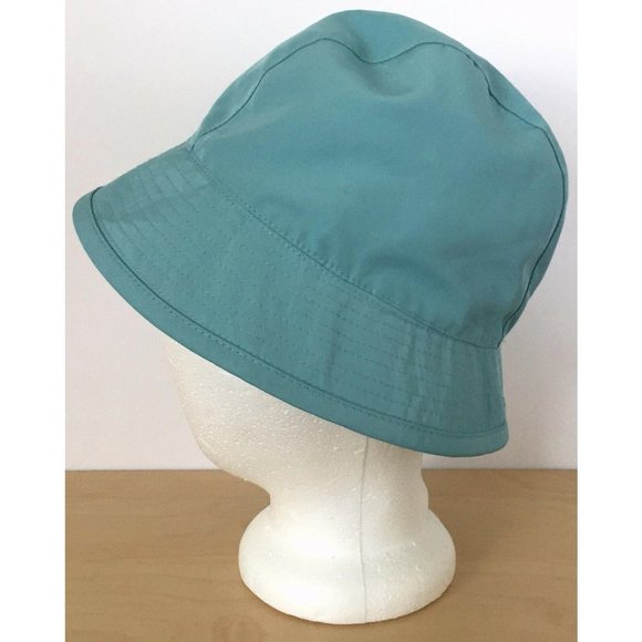 THE NORTH FACE Girls Reversible Teal Plaid Hat - Picture 4 of 8